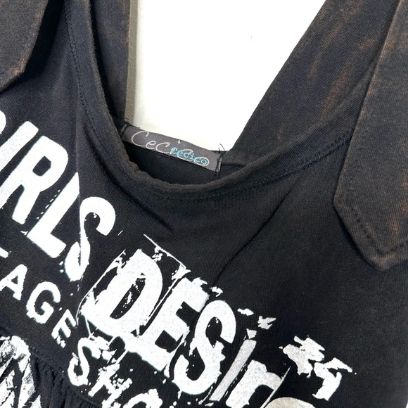 Cecico Grunge Girls Desire Wearable Art Dress Shirt Tee 100% Cotton Women’s L - Picture 4 of 10